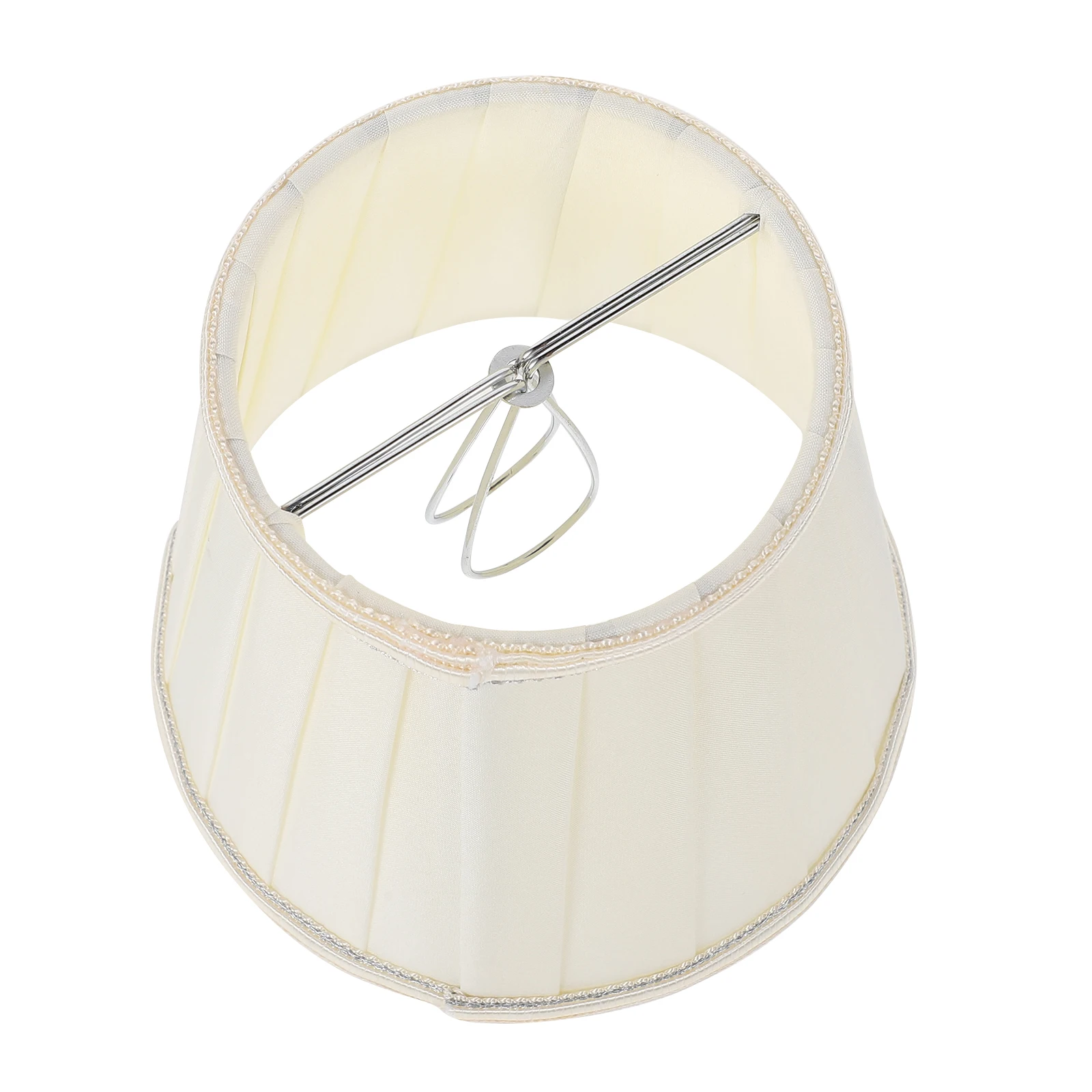 

Fabric Lampshade Woven Clip Covers Beige Home Accessories Shades for Pendant Light Office