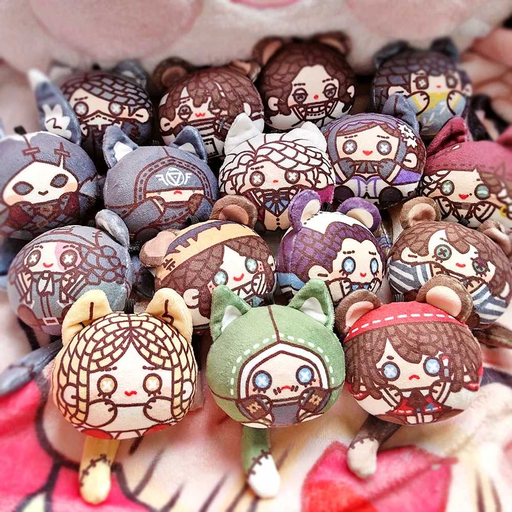 Game Identity Ⅴ Demi Bourbon Eli Clark Naib Subedar Naib Subedar Cartoon Plush Dango Pendant Keychain 9cm Anime Gift