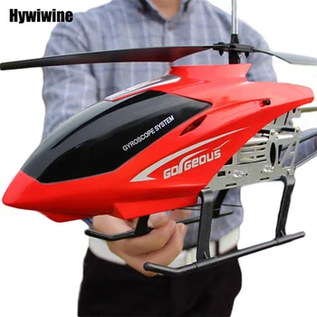 대형 RC 헬리콥터, 내구성 충전 드론 모델 UAV 야외 항공기 헬리콥터, 80cm 엑스트라 3.5CH 2.4G 리모컨 장난감