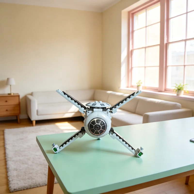 

Набор строительных блоков MOC Tie Raptor V1 Star Battle, 118 деталей, архитектурные игрушки, рождественские подарки, развивающие конструкторы для детей, креативная игрушка