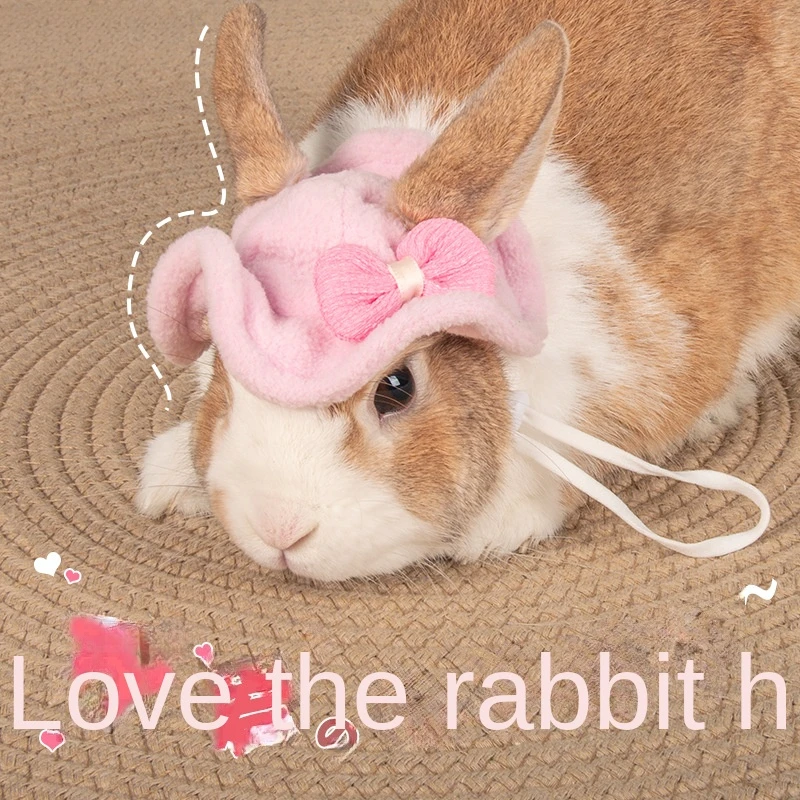 

Rabbit Hat Small Pet Lightweight Cute Hamster Cat And Dog Holiday Decoration Pet Accessory Headband