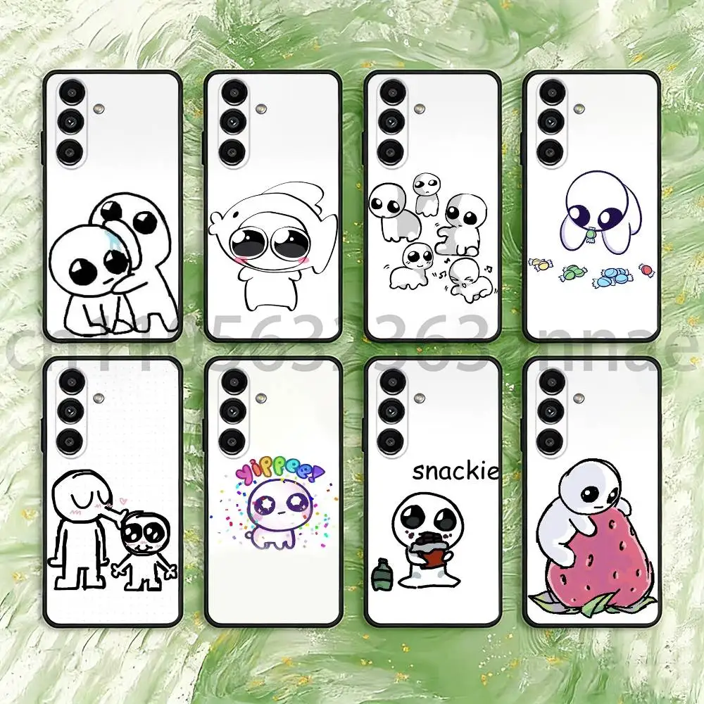 

TBH Autism Creature Yippies Phone Case For Samsung S25,24,23,22,21,S20,Ultra,Plus,FE Black Soft Cover