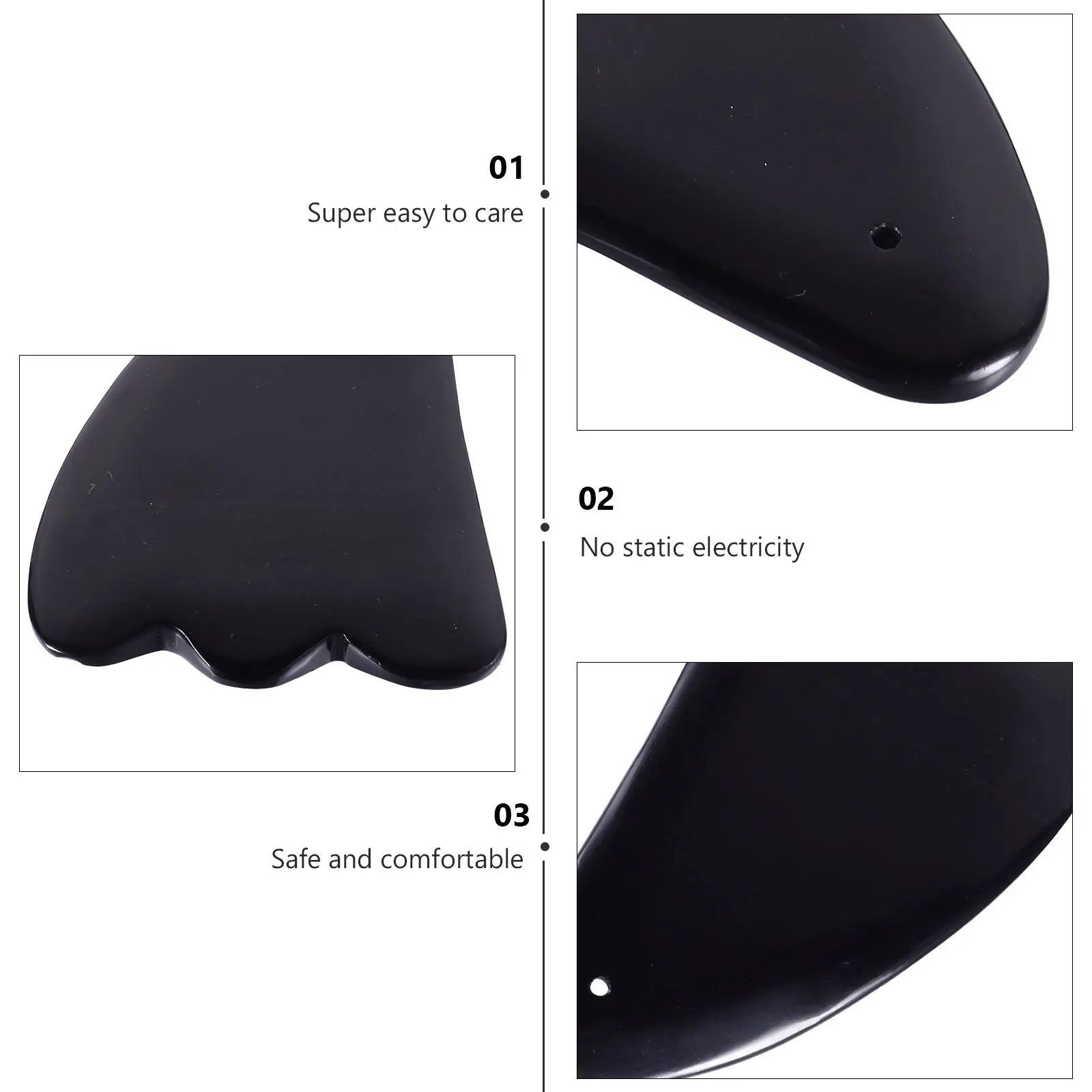 

Guasha Scraper Board Massage Muscle Relief Accessory Scraping Plate Tool Body Massager