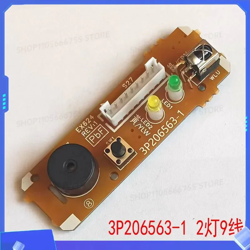 for Daikin Air Conditioner Temperature Sensing Remote Control Receiving Button Board 3P206563-1 3P185701-4-1P