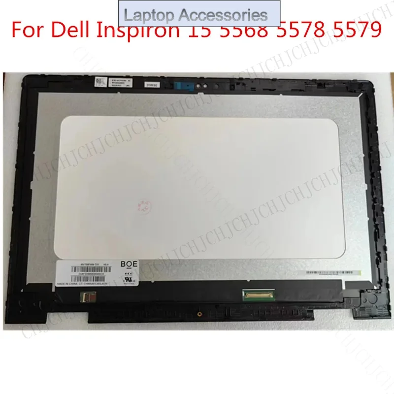 

F для Dell Inspiron 15 5568 5578 5579 P58F P58F001 15,6-дюймовый ЖК-экран FHD, сенсорное стекло, дигитайзер, панель в сборе
