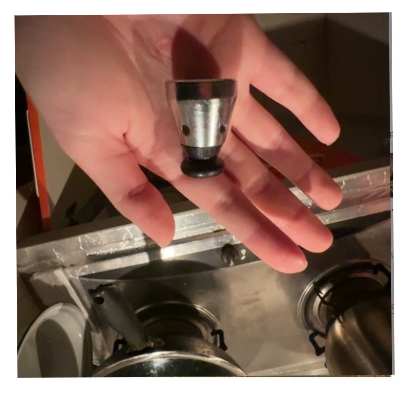 Suitable for Pressure Cooker Pressure Limiting Valve 80g Pressure Exhaust Valve Black Red Gas Nozzle Valve Pot Cap