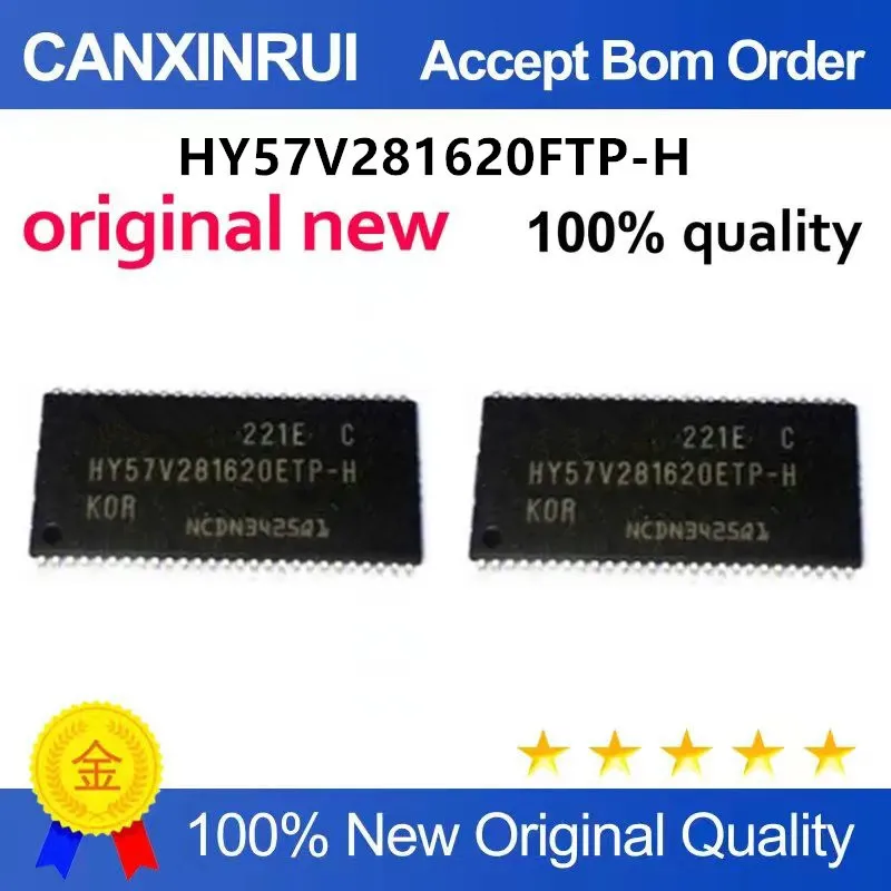 

Original New 100% quality HY57V281620FTP-H HY57V281620 TSOP54 Integrated circuit IC chip