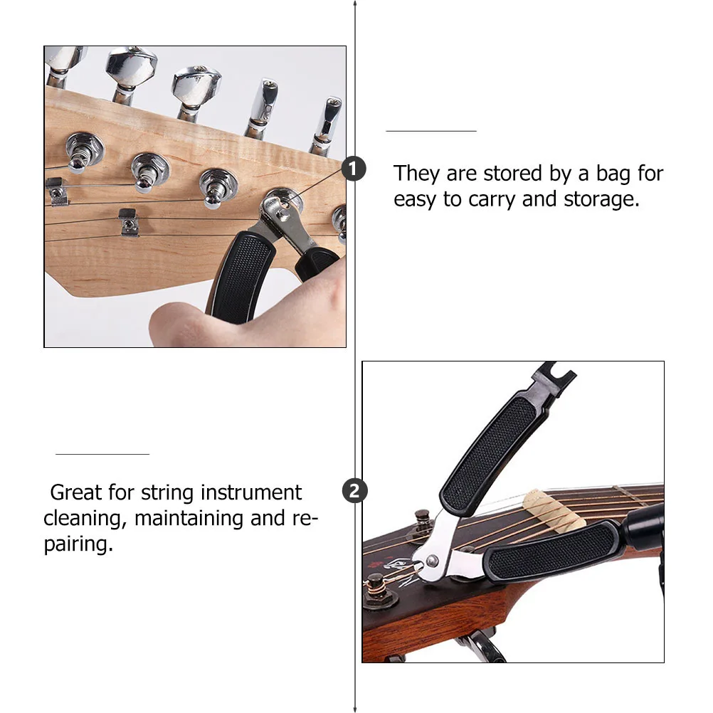 

Guitar Maintenance Tools Accessory Kits Repair Toolkit for Restringing
