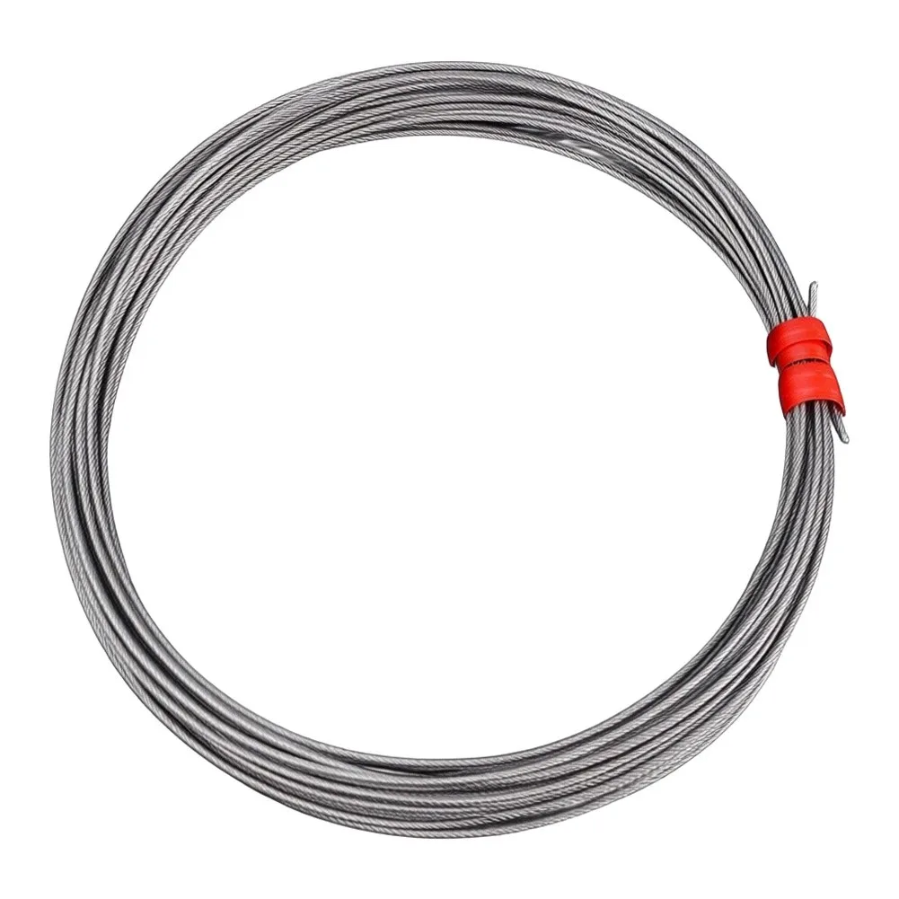 Resistant 49-Strand Stainless Steel Wire Leader for Sea Fishing Applications Requiring Strength and Suppleness