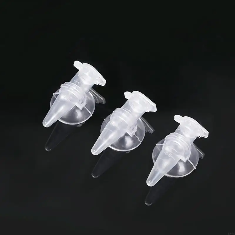 ถ้วยให้อาหารกุ้ง 6pcs สำหรับ Fishtanks ง่ายต่อการตรวจสอบอาหารควบคุมอาหารปลา hx6c
