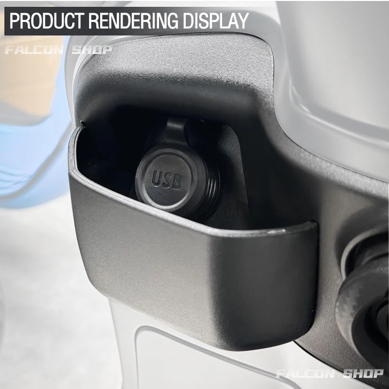 For Vespa Sprint/Primavera Spring Modified Glove Box Decorative Panel 2024 2025 Multi Functional Storage Box
