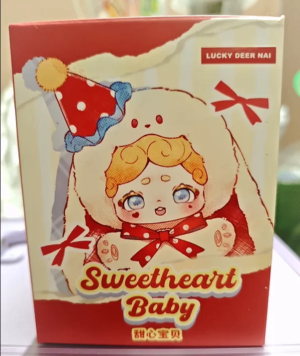 

Luckydeernai Sweet Heart Baby Mini Doll Series Blind Box Cute Mini Doll Kawaii Bag Pendant Phone Pendant Holiday Birthday Gift