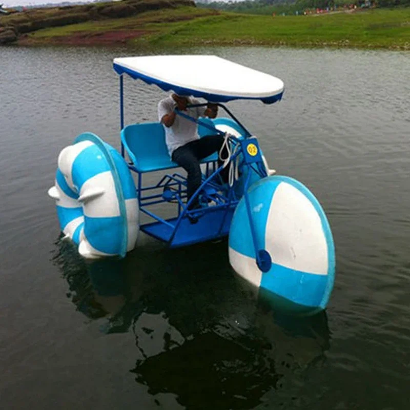 

Waterpark Sea Water Sports Games Amusement Park Family entertainment 3 Wheels Tricycle Bicycle Bike Aqua Cycle Pedal Boat