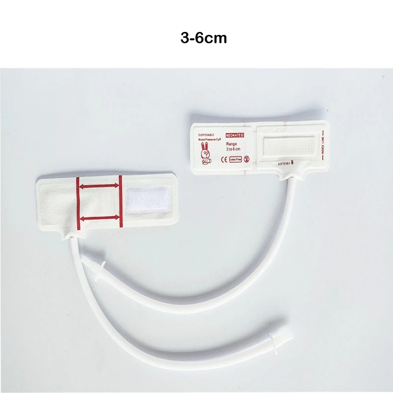 Einweg-Tiermanschette zur Blutdruckmessung von Tieren, PVC-Schlauch zur Messung des Blutdrucks von Mäusen, Katzen, Hunden, Schafen – Detail 3