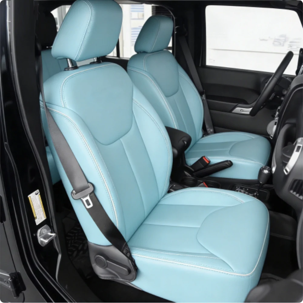 

Car Seat Cover For Jeep Wrangler 4 Door JK 2013 2014 2015 2016 2017 Car Seat Protective Pad Seat Cushion Interior Accessories