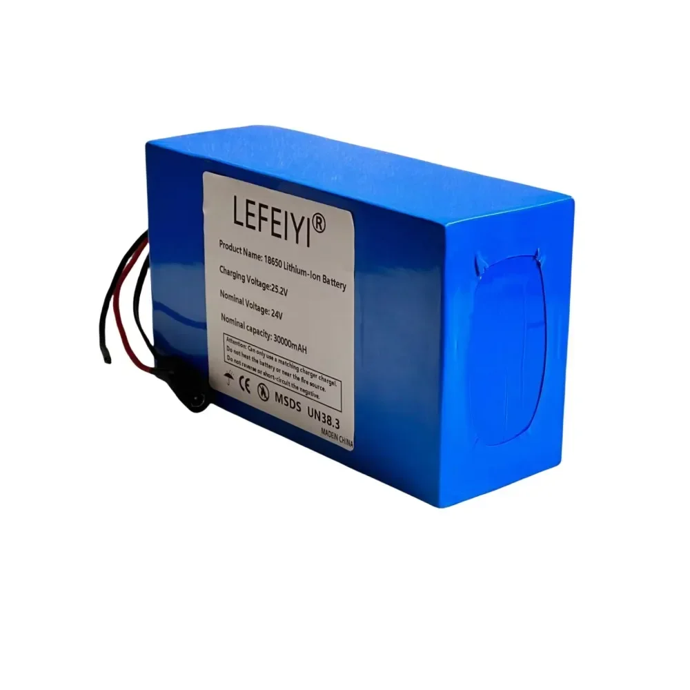 แบตเตอรี่ 24V สําหรับไฟฟ้าจักรยาน,24V รถเข็น,รถจักรยานยนต์,500W แบตเตอรี่ลิเธียม 18650 6S10P
