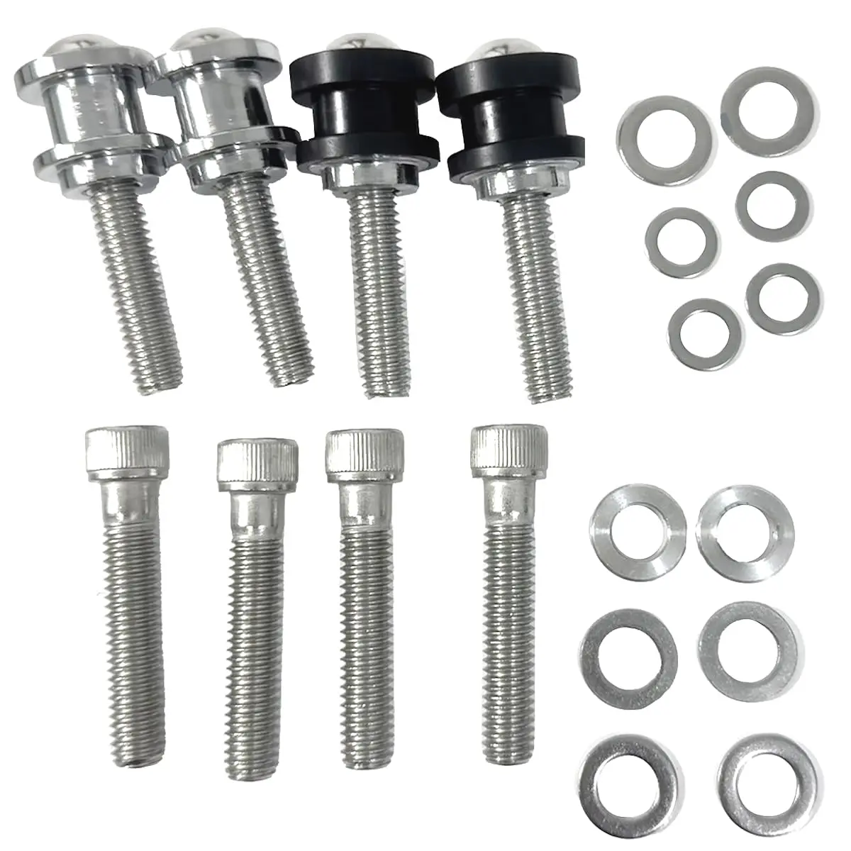 Sissy Bar Docking Hardware Kits Mount Bolts for Harley 2018-2026 Fat Boy 114 FXFBS Street Bob 114 FXBBS Low Rider ST FXLRST