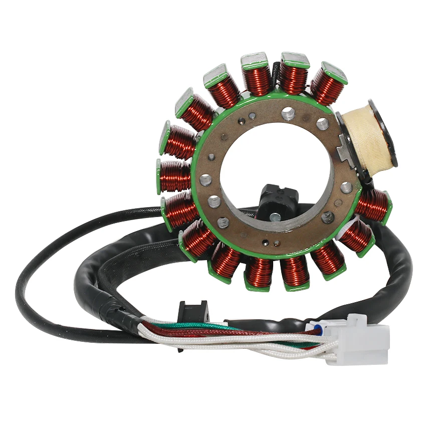 Stator-Ladespule für Yamaha YFM350 Big Bear Wolverine 350 ATV Quad Offroad, elektrisches Ersatzteil 4KB-85510-11 / 4KB-85510-12 – Detail 1