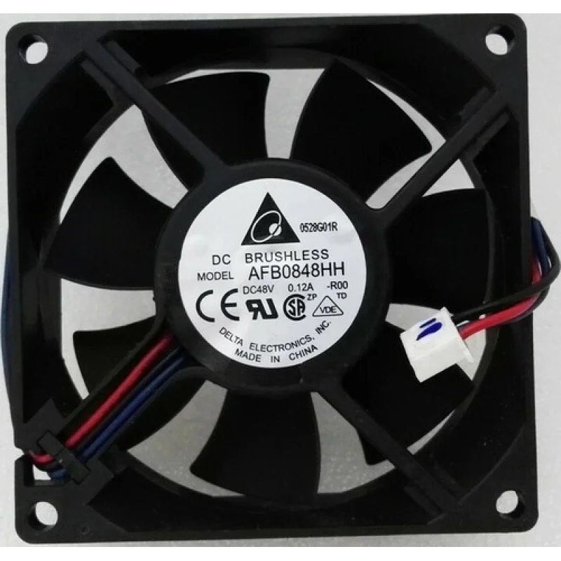 

L Большой объем воздуха Бесшумный охлаждающий вентилятор AFB0848H 80*80*25 мм 48 В 0,11 А