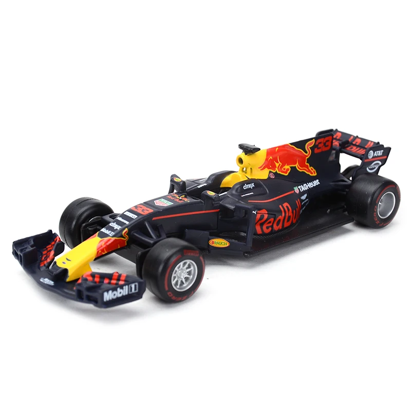 Bburago 1:32 2017 Red Bull Racing TAG Heuer RB13 #33 F1 Formula Car Static Die Cast Vehicles Collectible Model Car Toys