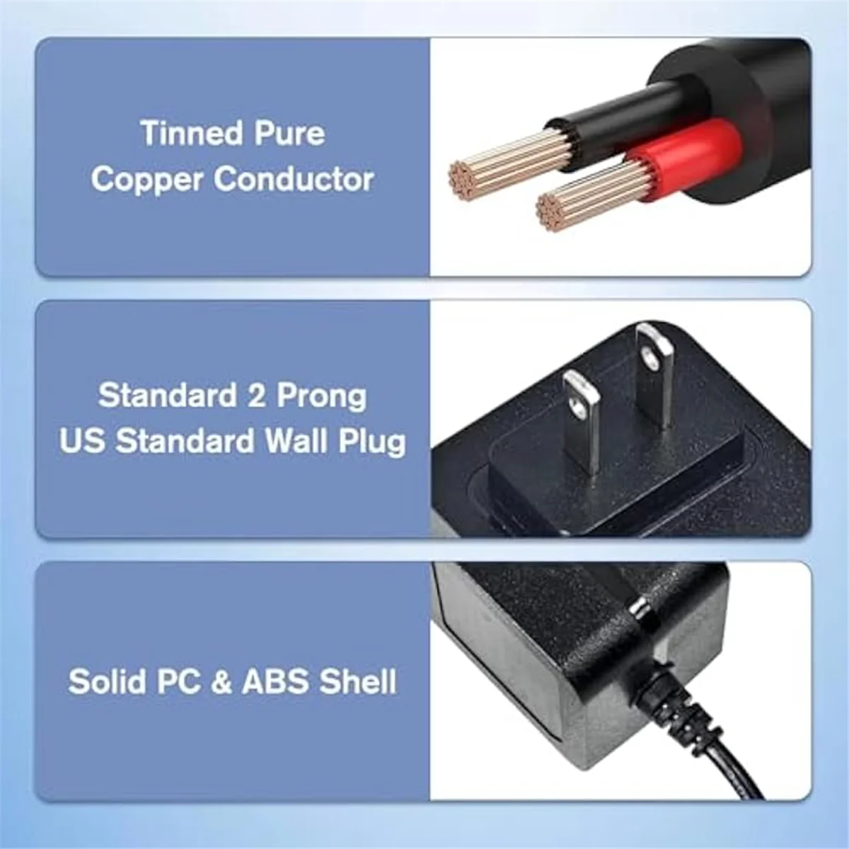 شاحن بطارية منفاخ الثلج SSR - 7.2 فولت لـ ST28DLE ST36DLE Deluxe 30 24 (استبدال 05079500) قابس أمريكي