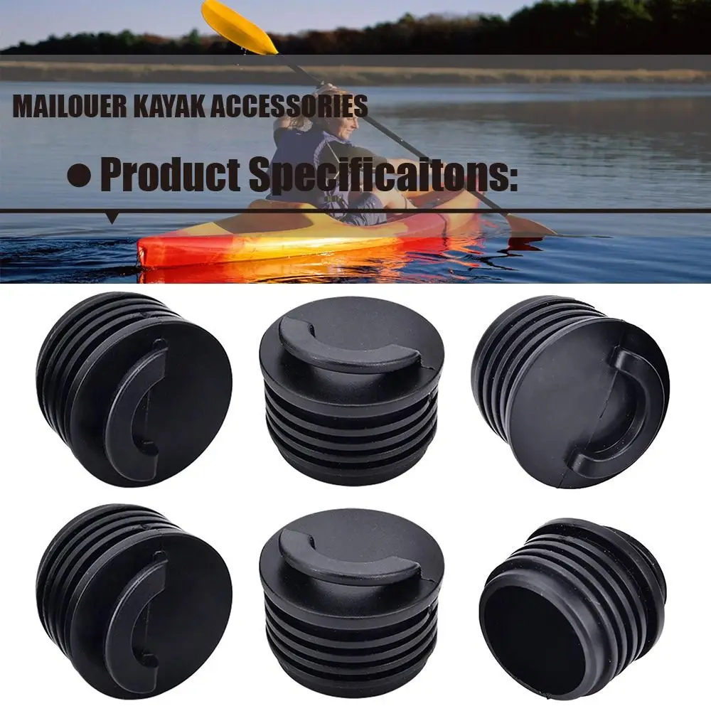 4pcs Kayak Marine Boat Rafting Parts Rubber Kayak Scupper Stopper Drain Holes Plugs Bung Rubber Scupper Holes Plugs