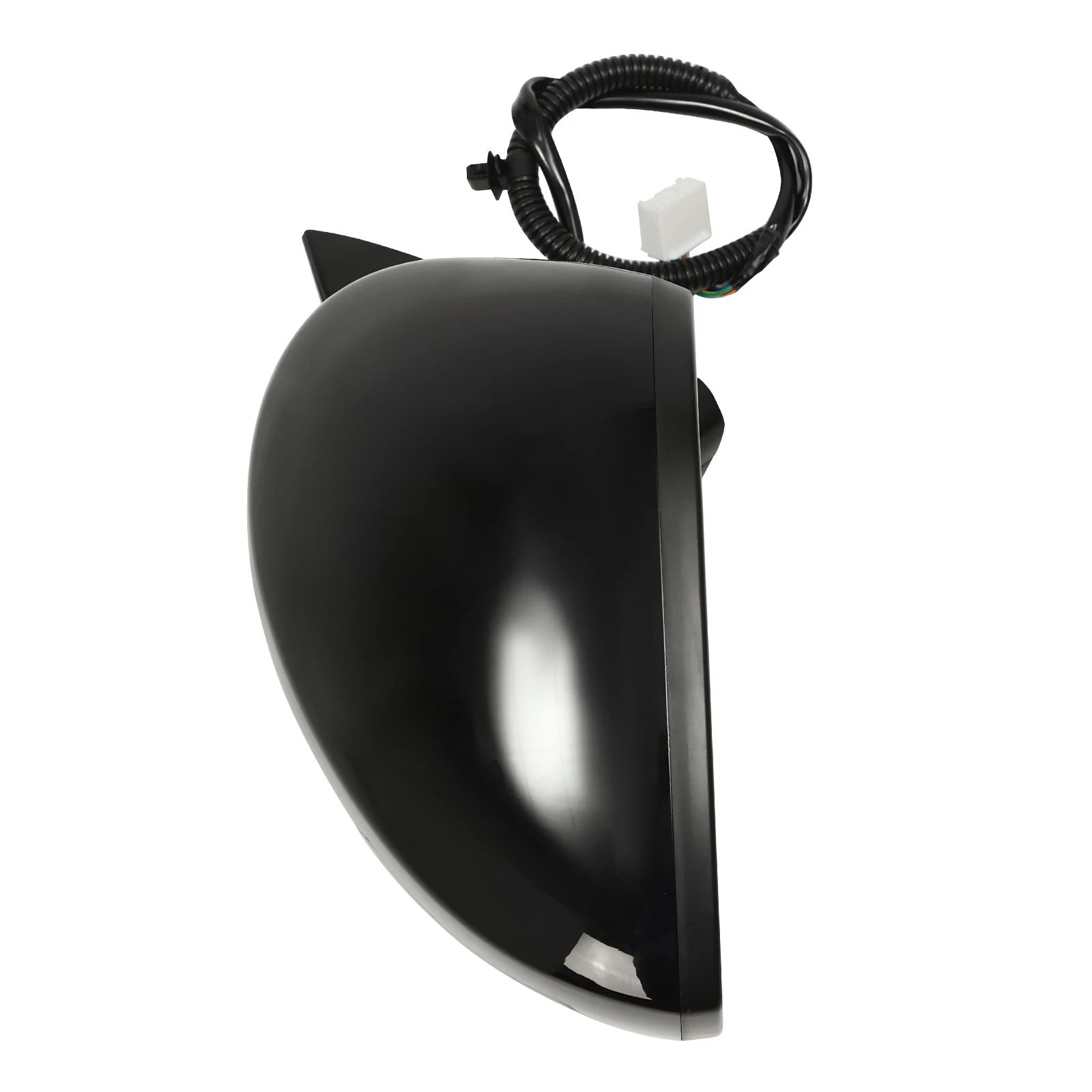 مرآة الرؤية الخلفية السوداء مرآة جانبية للسائق الأيسر 7Pin مع نقطة عمياء لهوندا سيفيك 2022-2023 LH