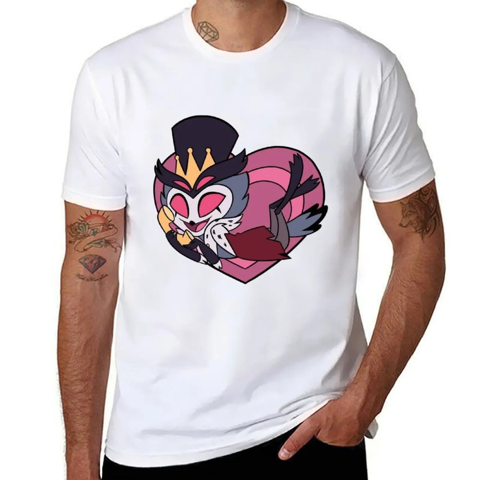 

Stolas Heart Helluva Boss T-Shirt t shirts designer funny t shirts cotton T-Shirt