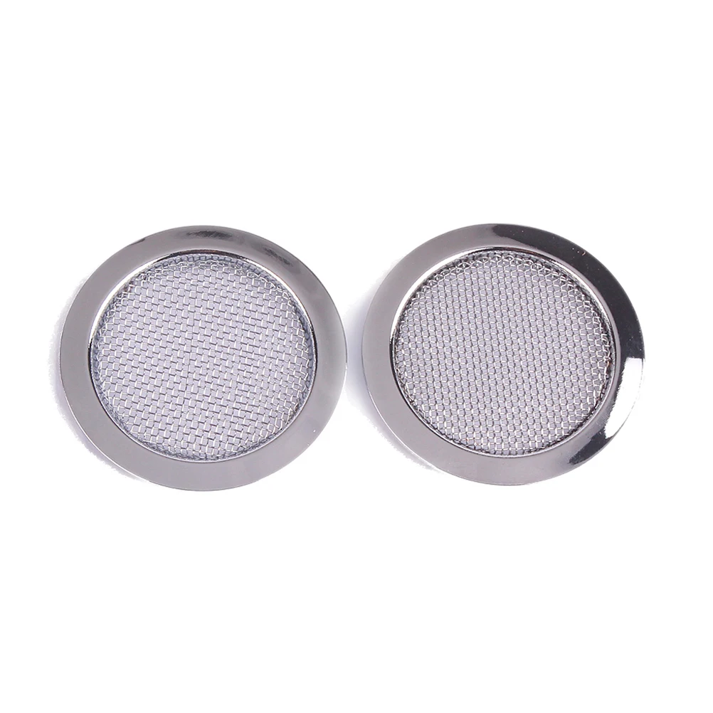 

Metal Round Cover Resonator Sound Hole Inserts 6x4 75x0 55m Silver Guitar Parts Accessories Screened Speaker Dobro