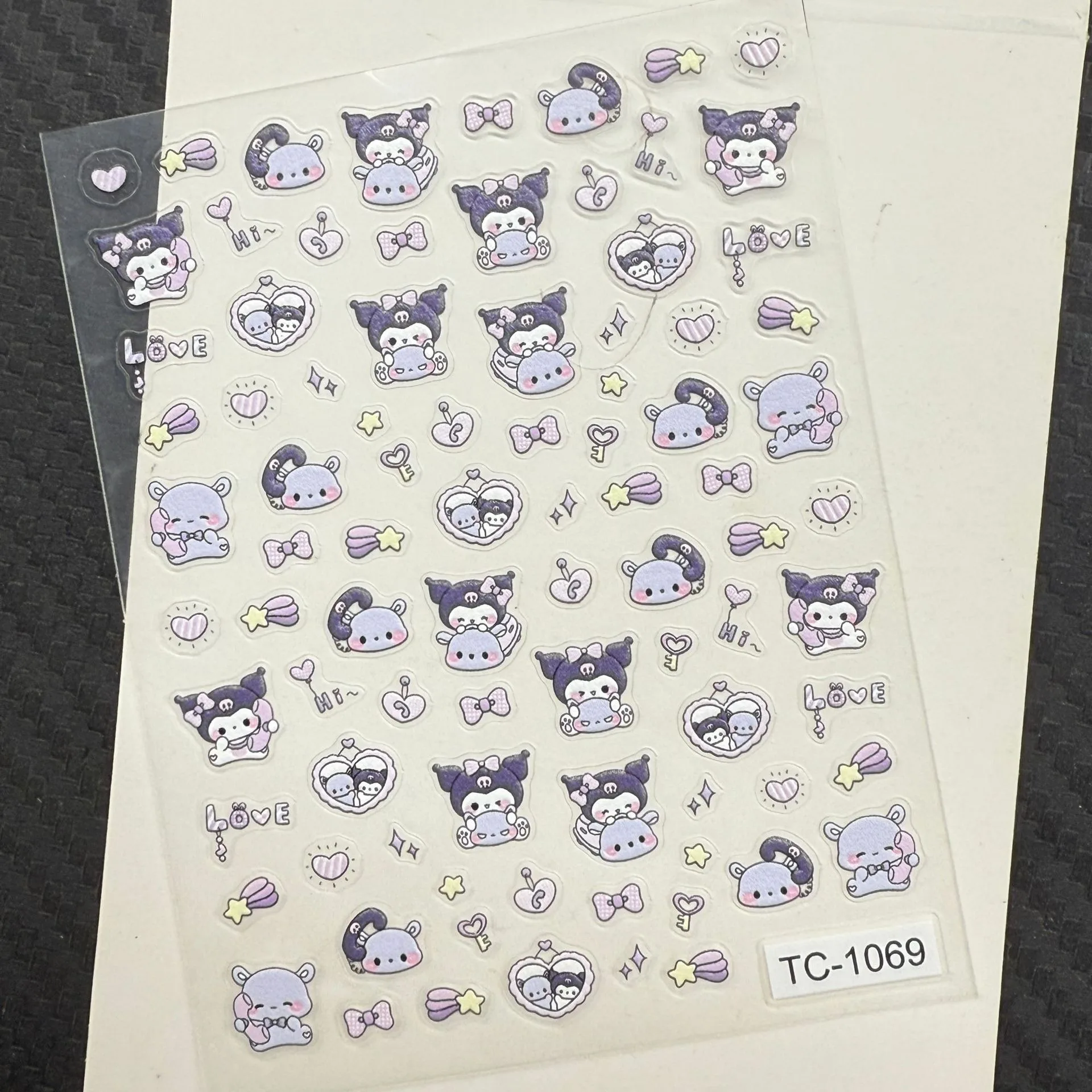 Kawaii Kuromi Nail …