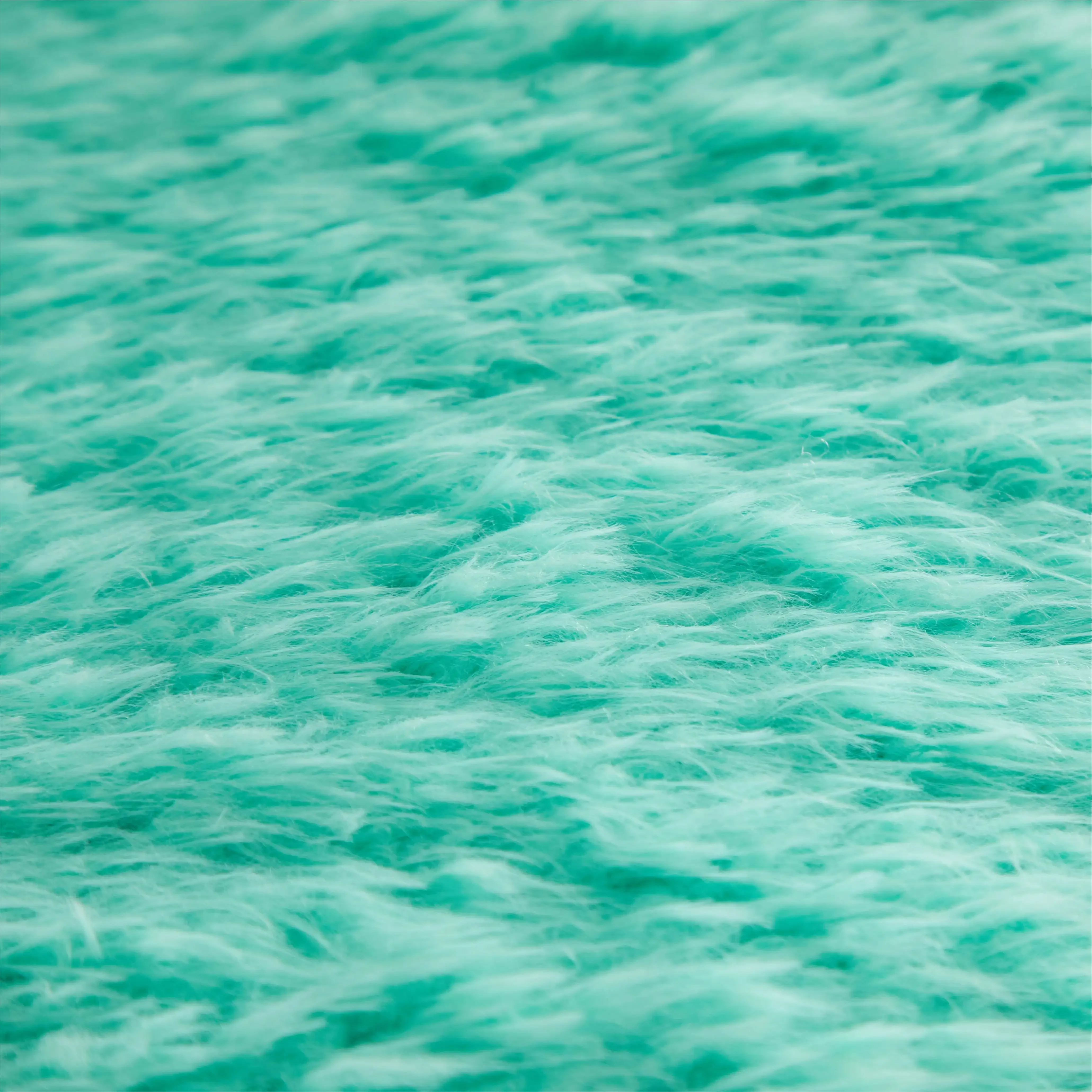 Sedia da ufficio girevole senza braccioli in pelliccia sintetica