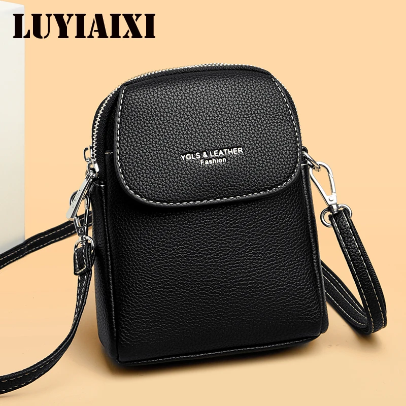 

Новая женская сумка-кроссбоди из искусственной кожи для телефона и кошельков, дизайнерская сумка через плечо для отдыха, роскошная сумка-кошелек для монет