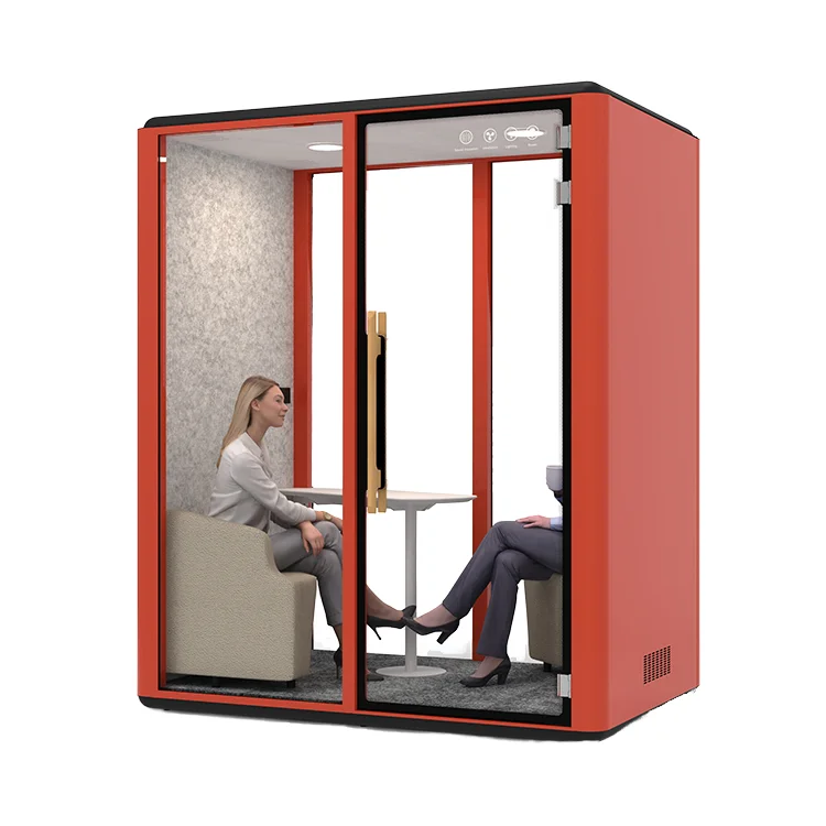 Modern Office Pods Soundproof Booth with Insulation for Home Office & Office Building-Modular Design Wholesale Price