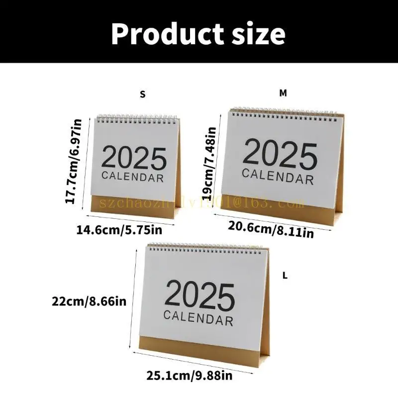 2025 ปฏิทินตั้งโต๊ะ ปฏิทินสํานักงาน ปฏิทินตั้งโต๊ะ ปฏิทินเรียบง่าย ปฏิทินยืน ปฏิทินปี