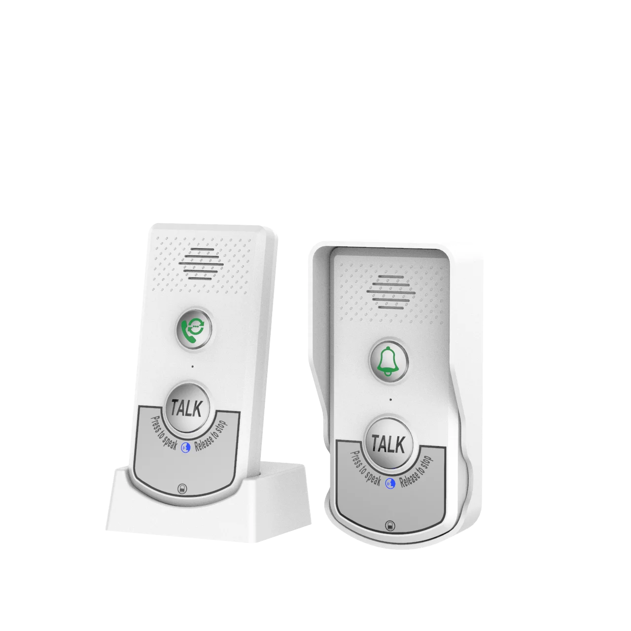 Interphone sans fil 1000m, sonnette audio, téléphone de porte, sonnette de bienvenue