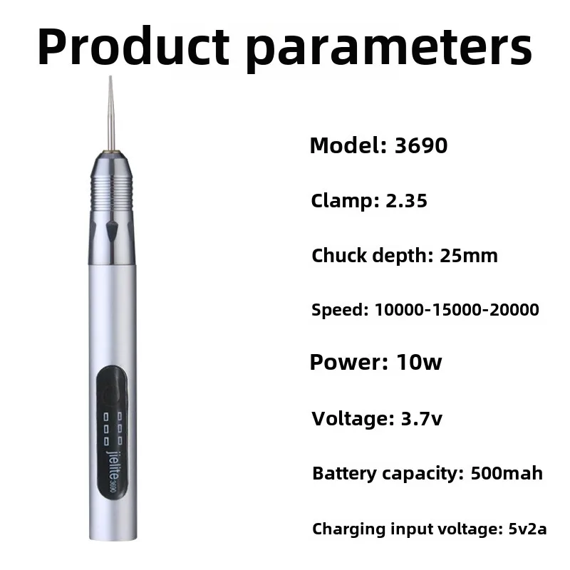 Grinder Small Electric Polishing Gesture Electric Grinder Armor Removal Tool Mobile Phone Repair Deburring Polishing Carving