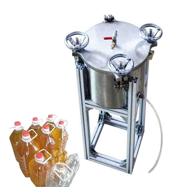 Continuous Automatic Vacuum Filtering System Cooking Oil Filter hine