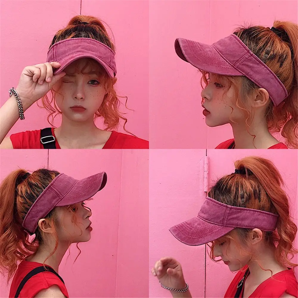 

Fashion Adjustable Baseball Hat Beach Cap Sports Hat Sport Headband Sun Visor