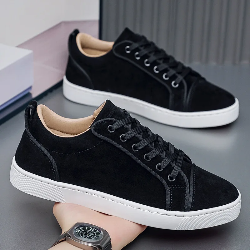 New Spring Autumn Men's Board Shoes Versatile Men's Casual Single Shoes Anti Slip Sports Shoes