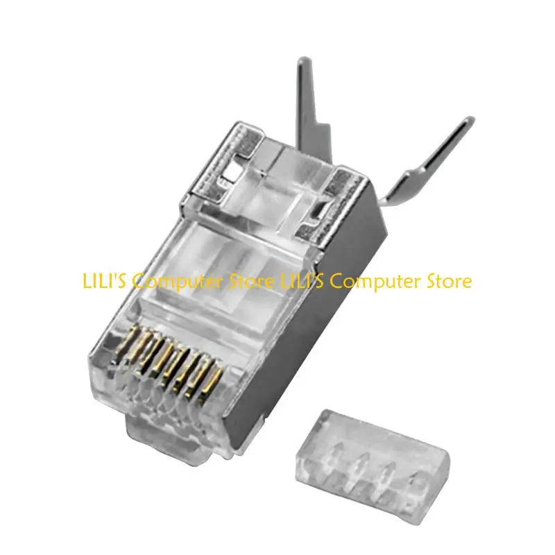 PVC encalhado contínuo compatível fios conectores universais redes A52B velocidade 10 gigabits