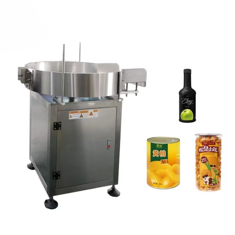 Automatic circular rotating plastic glass bottle, collector, dismantling and collecting turntable