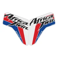 Almohadilla lateral para tanque de combustible de motocicleta, calcomanía para Honda Africa Twin ADV Sport 2018-2019