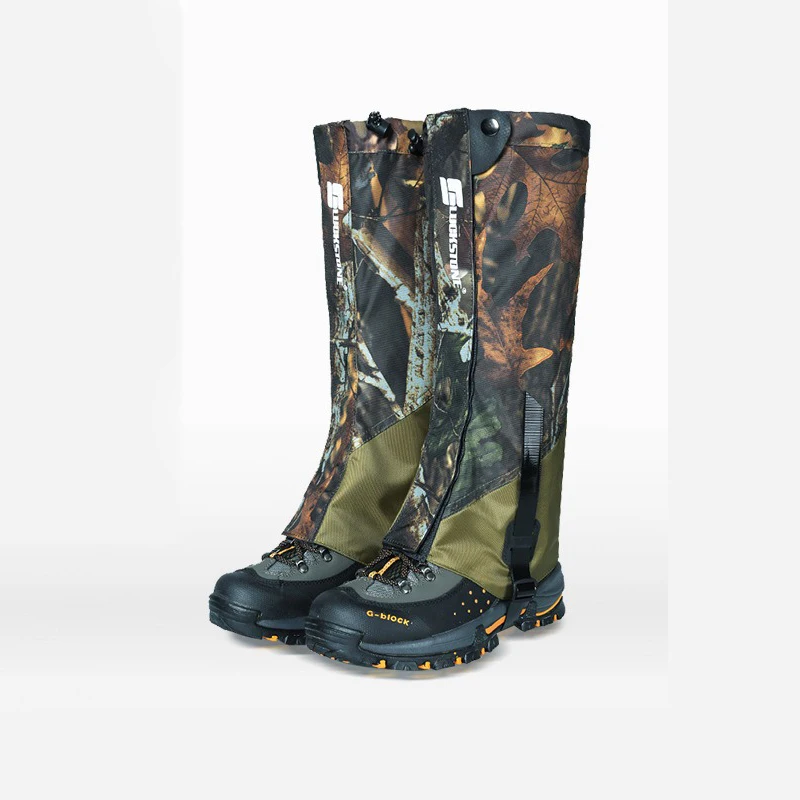 Camouflage Hiking Gaiters Leg Guards Desert Off-road Anti Sand Foot Cover Skiing Cycling Sports Protection Warm Leg Cover