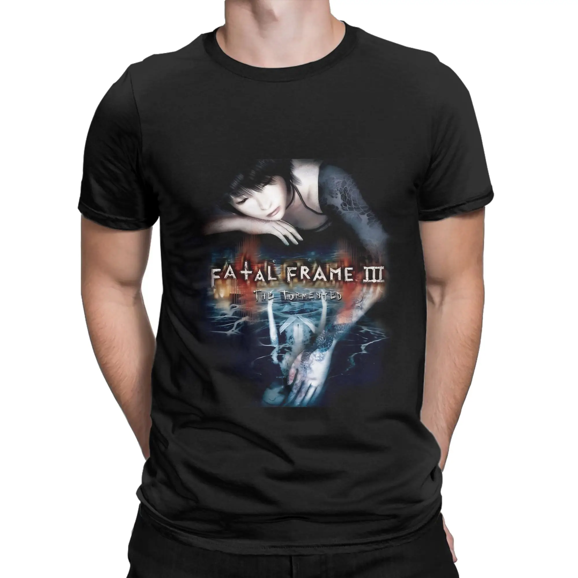 Fatal Frame The Tormented Novelty 100% Cotton T-Shirt Fatal Frame Tops Tees For Men