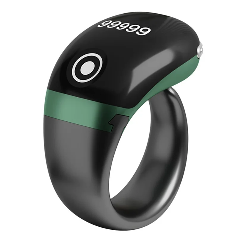 

Stylish-S7pro Electronic Finger Counter With OLED Display 0- 99999 Ring Counter Type-C Interface Bluetooth APP Control