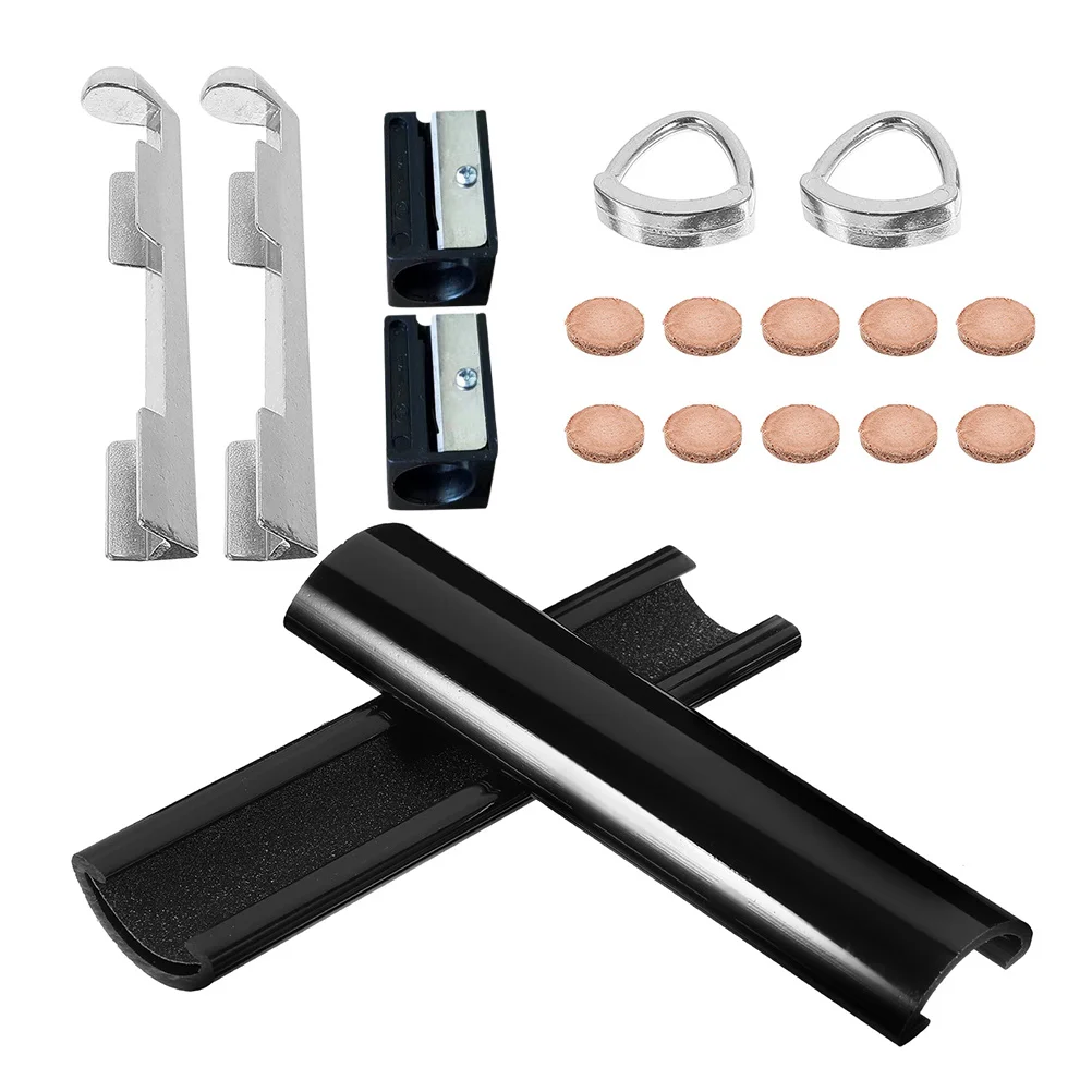 

Billiards Club Repair Kit Accessories Tool Cues Tips Replacement Pool Supplies for Stick Tools Maintenance