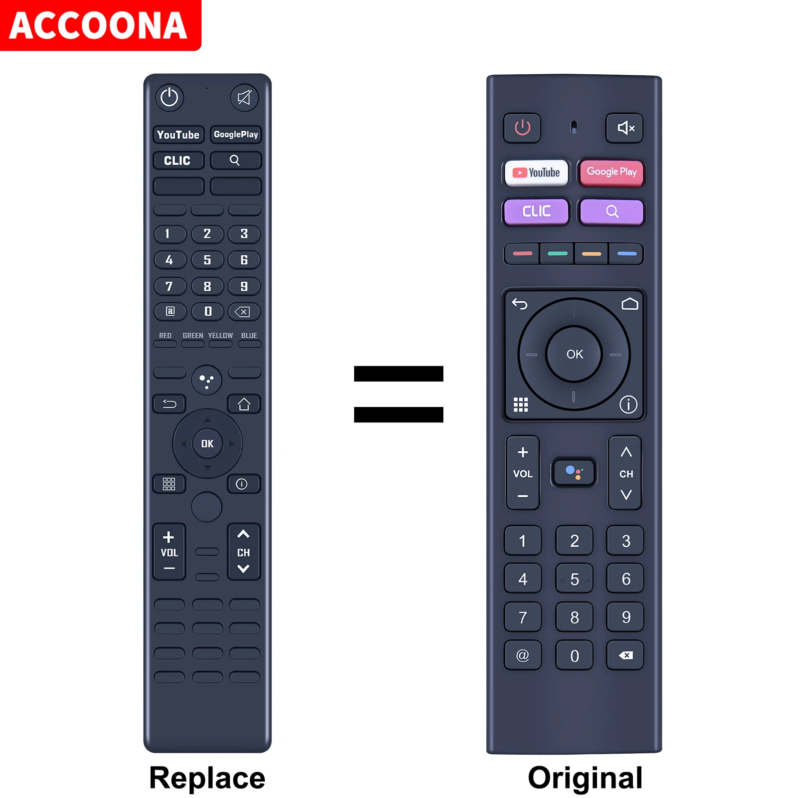 

Remote control for CLIC tv – Ingenia Cable 2.0