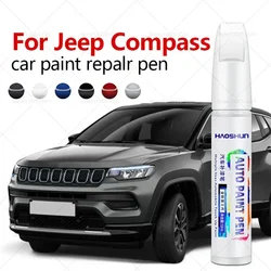 For Jeep Compass 2007-2025 MK MK Paint Repair Pen Touch Up Scratch Remover DIY Auto Accessories Black White Yellow Orange Red