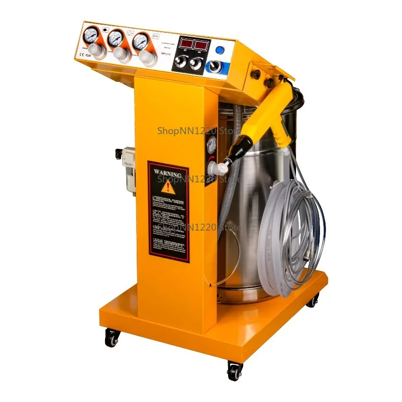 Portable Powder Coating System for Automotive Rims Iron Including Painting Equipment Curing Oven Spray Booths PLC Pump Engine
