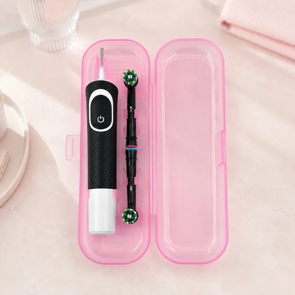 Plastic Electric Toothbrush Case Dust-proof Moisture-proof Toothbrush Protective Cover Lightweight Toothbrush Storage Box